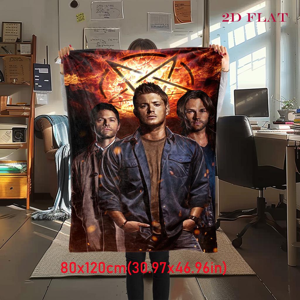 Supernatural Legacy: Seasons Mystery Magic blanket Suitable for all seasons blanket Outdoor plush blanket Digital printing Air conditioning blanket