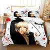 3D Print Lady Gaga Bedding Set Boys Girls Twin Queen King Size Duvet Cover Pillowcase Bed Boys Adult Home Textileextile