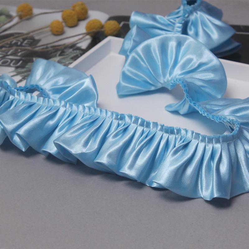 2Meters Satin Ribbons For Decoration Party Dress Sewing Accessories Needlework Handmade Material Lace Trim Fabric Pram DIY Item