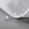 Fashion Jewelry Ear Cuff Silver Color Cartilage Stud Star Ear Clips Korean Style Women Earrings