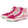 Vans Style 38 Checkerboard Slip-On Lightweight High-Top Skate Shoes Unisex Sneakers Pink White VN0A38GF2U9