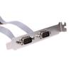99100 Чипсет PCIe 4 порта Последовательная карта расширения Multi RS232 DB9 COM Expansion r Адаптер