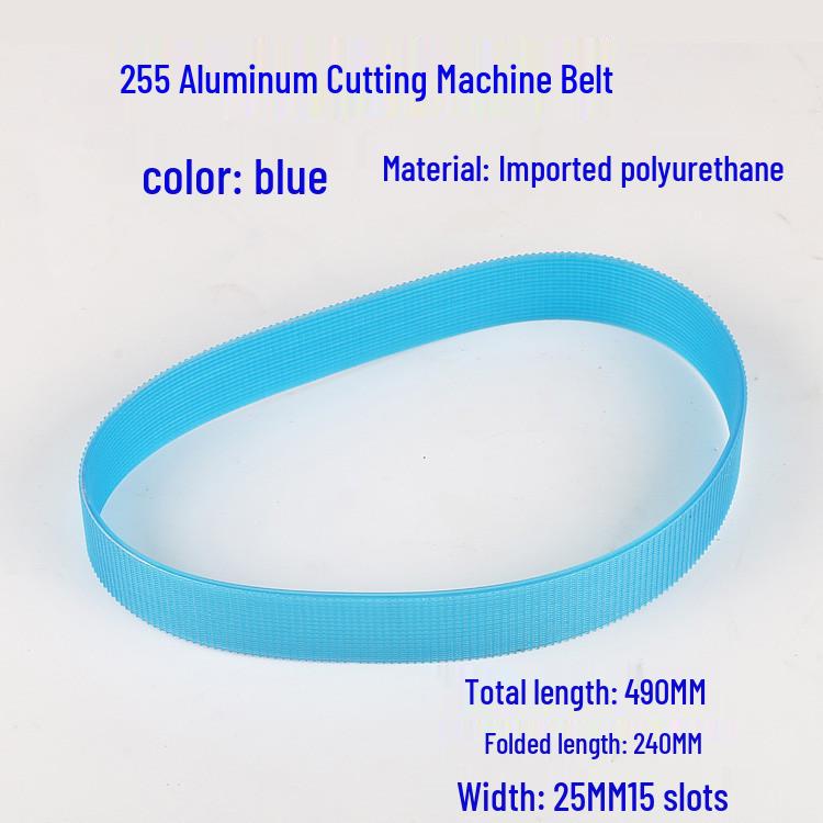 10-Inch Aluminum & Steel Cutting Machine with Universal Rubber Belt