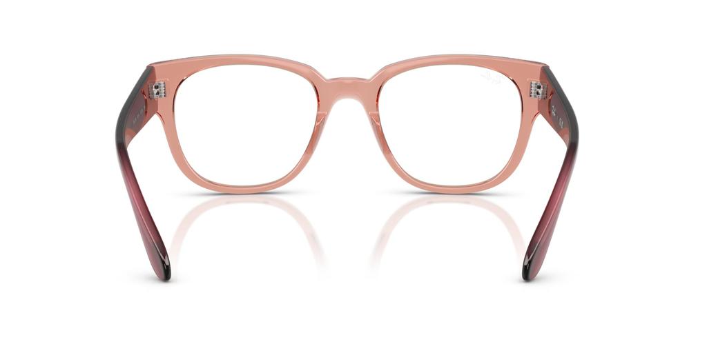 Sunglasses 0RX7210 TRANSPARENT DARK PINK 50 [Ray-Ban]