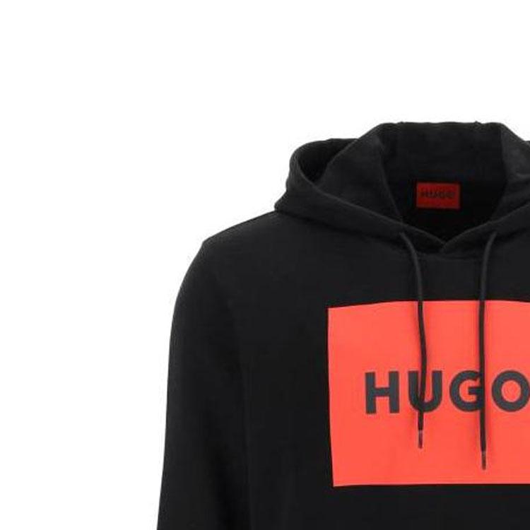 Худи с принтом логотипа Hugo на шнурке 50473168-001