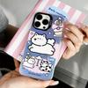 Чехол для iPhone 14/15ProMax и Huawei P70 с рисунком Apple Frosted Laser