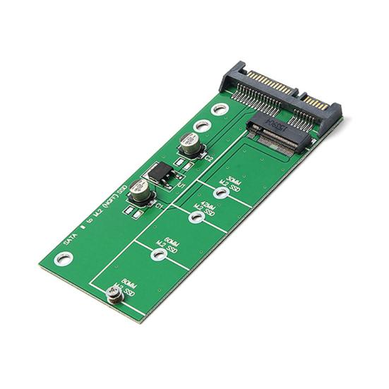 Адаптерная карта M.2 SSD к SATA Высокоскоростная передача Рассеивание тепла Простая установка Конвертер твердотельного накопителя