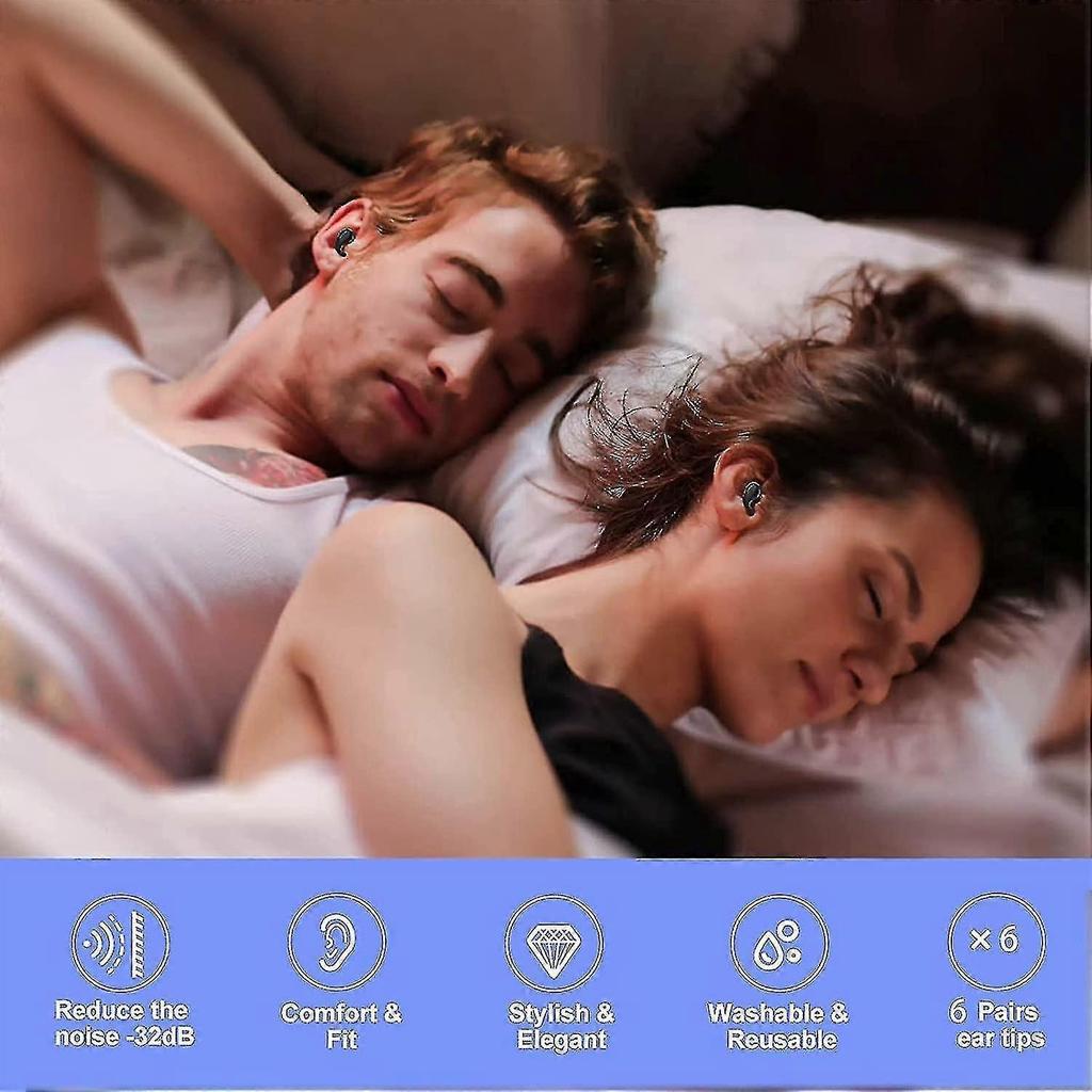 Super Soft Silicone Ear Plugs for Sleeping Noise Canceling