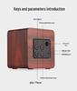 Q1 Портативная ретро-колонка из дерева с Bluetooth, мини-сабвуфер и креативный подарок.