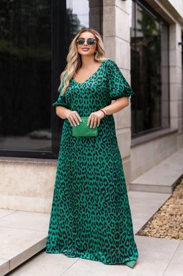 Платье Катания 7XL Зеленый (0205242-60-62:4)