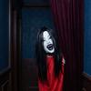 Latex Mask Halloween Decoration Long Hair Party Cosplay Costume Creepier Headgear  Ghost House