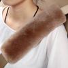 Safety Car Seat Belt Covers Warm Shoulder Pad Cushion Mat Accessories Covers