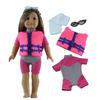 1 Комплект Красильной Повседневной Одежды для Куклы 18 дюймов Американская Кукла Множество Стилей на Выбор A90