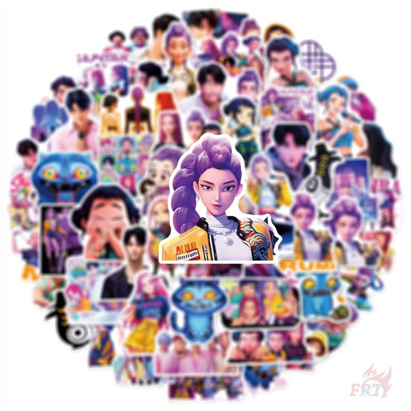 60 шт./набор K-pop Серия «Охотники на демонов 02» Наклейки DIY Модные Водонепроницаемые Наклейки-дудлы
