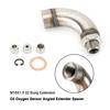 J Style M18X1.5 O2 Oxygen Sensor Angled Extender Spacer Kit for OBD2 Vihicle