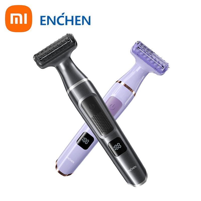 Xiaomi Электробритва ENCHEN A1 Профессиональная бритва для влажного и сухого бритья Триммер для тела Портативный триммер для паха Роторный триммер для бикини