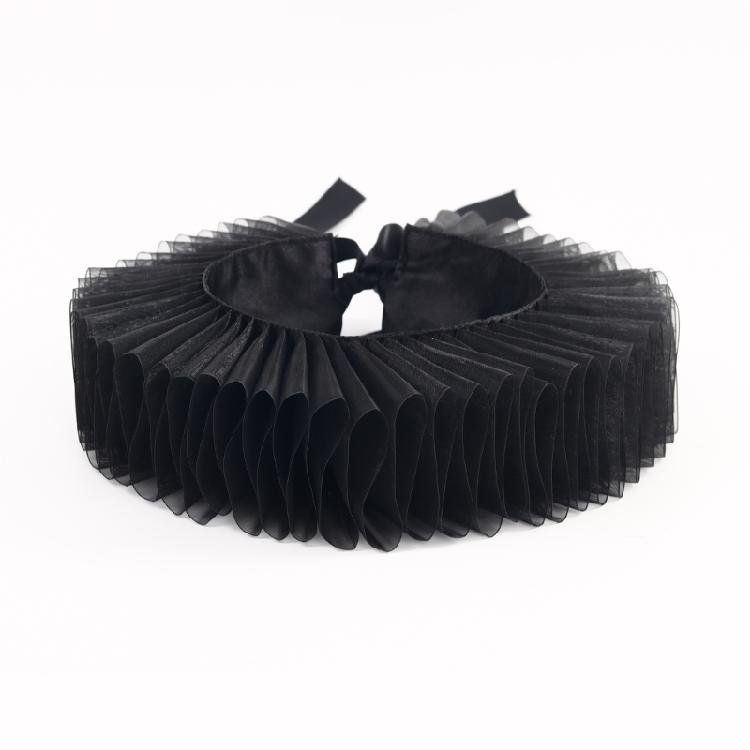 Wrist Cuffs Ruffled Collar Perfect For Cosplay, Stage Performances, And Costume Parties Halloween Photo Props
