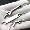 Bottle Opener with Keychain, Stainless Beer Opener Portable Mini Opener Pendant Pocket Keyring Bottle Opener Funny Gifts