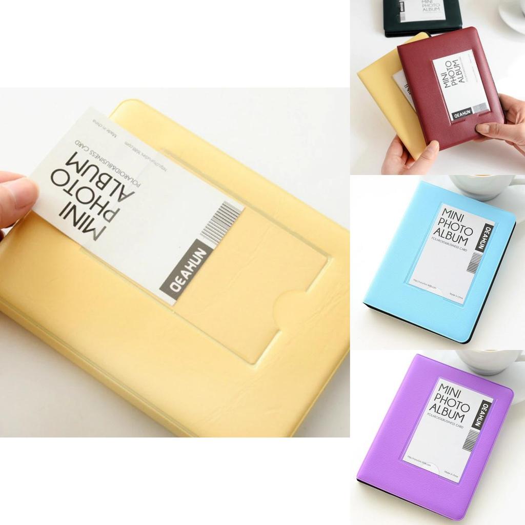 Colorful Candy Design 3in Photocard Binder With 64 Pockets For Lomo Cards