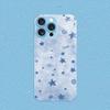 Trendy Blue Star Luck for iphone 17 case for coque iphone Fashion Case fundas Glass for iPhone 17 16 15 14 13 12 11pm Pro Plus