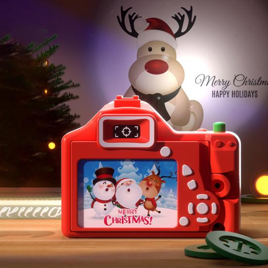 Christmas Flashlight Projector for Kids 24 Patterns Santa Christmas Tree Christmas Projection