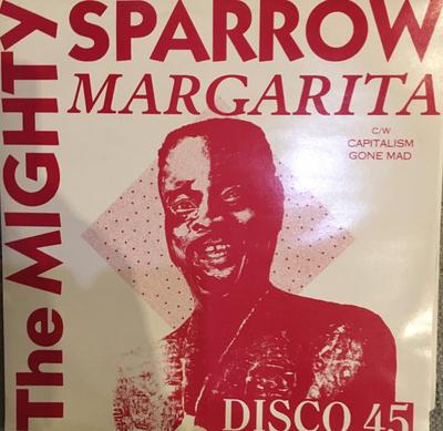 12-дюймовая пластинка MIGHTY SPARROW - Margarita CRD005 Charlie's Recor 1984 UK Latin Б/у