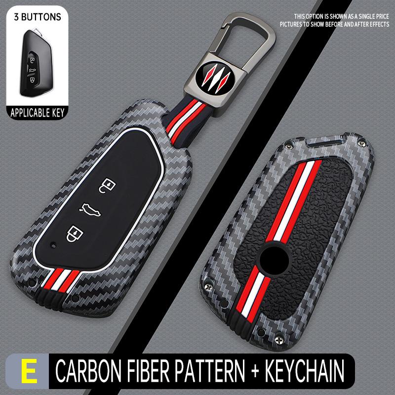 Чехол для ключа автомобиля Брелок для VW Volkswagen Golf 8 MK8 ID.3 ID.4 Cupra Skoda Octavia A8 SEAT Leon MK4 2020 2021 Formentor Tarraco