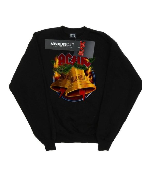 AC/DC Mens Christmas Hells Bells Sweatshirt