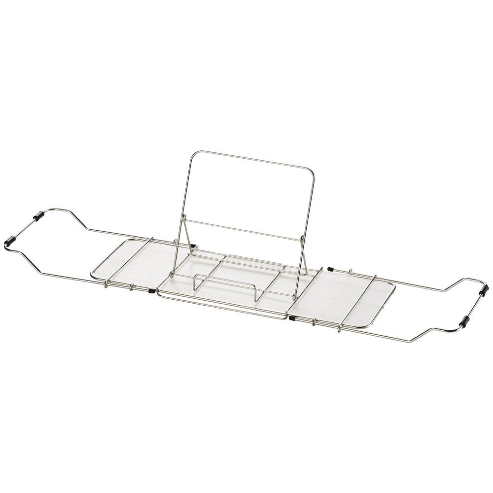 Wahei freiz Bath Book Stand, Amenic, Sliding Type, 52.5-75cm, AR-4272