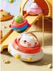 Press and Slide Saucer Car: Educational Crawling Toy for Infants and Toddlers (Ages 1-3) - Perfect Birthday Gift