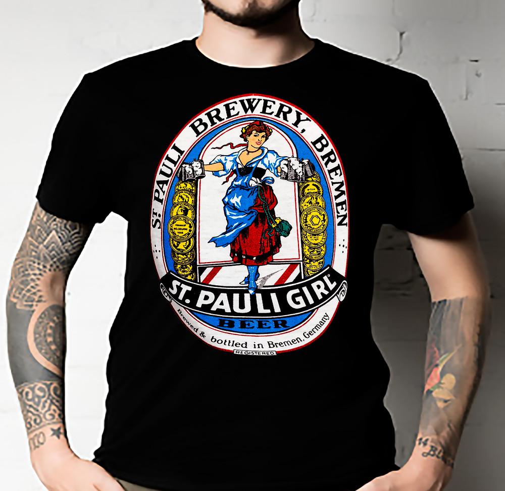 St. Pauli Girl Classic T-shirt Unisex ALL SIZE Unisex T-Shirt