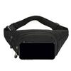 Outdoor Waist Bag Waterproof Bum Bag Running Jogging Belt Pouch Zip Fanny Pack Oxford Cloth Mobile Phone Chest Bag