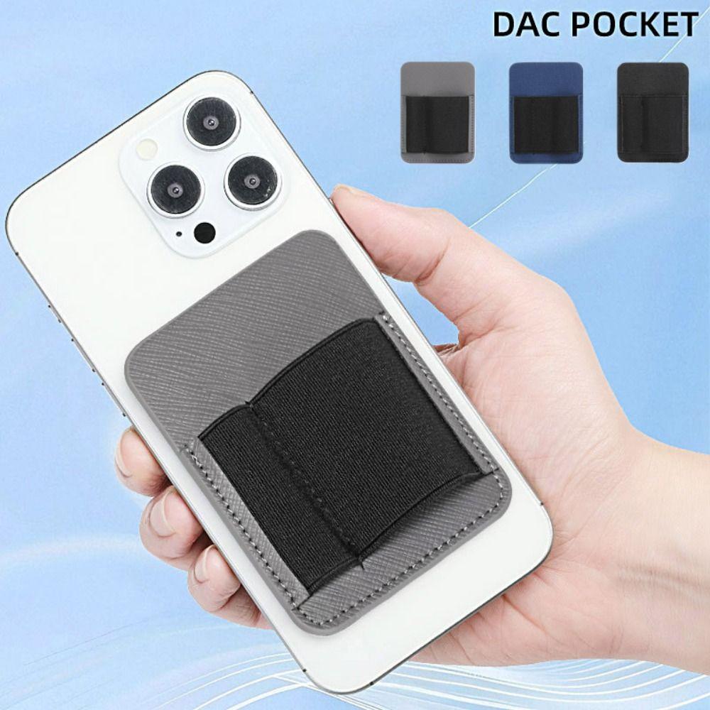 Double-pocket Magnetic DAC Headphones Case PU Storage Bag DAC Pocket Storage Case for Dignis Lepic