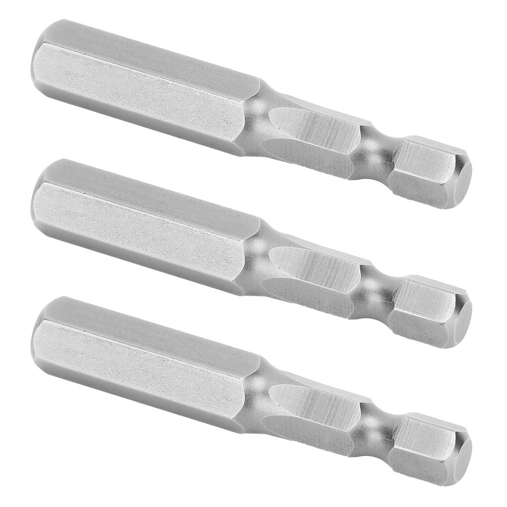 10 шт. Насадки для электрической отвертки Закаленные Шестигранный патрон Магнитные Легированная сталь S2 8 мм 50 мм