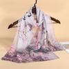 New Fashion Summer Women Paisley Beach Scarf Chiffon Silk Shawls Headband Female Headband Wraps Sunscreen Hijab