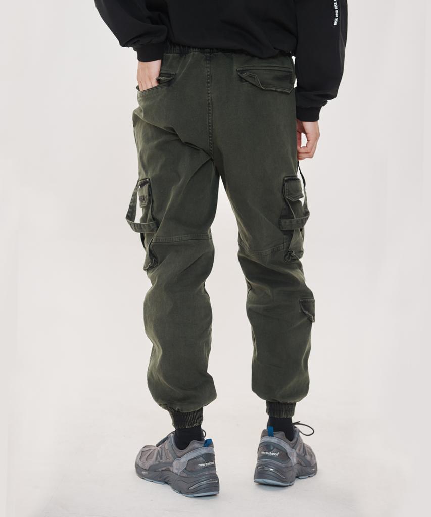 MANIAMASS Garment Dyeing Washing Mult Pants Id Cargo Gd 20