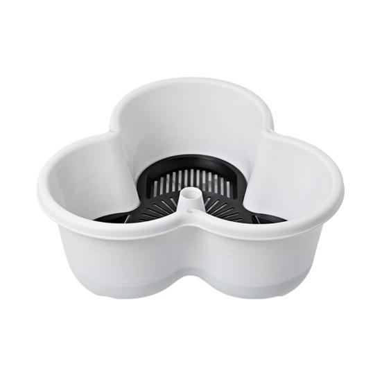 Многоярусный цветочный горшок, вертикальная садовая кашпо с дренажем для воды, многоярусный поддон на колесиках для выращивания овощей и суккулентов