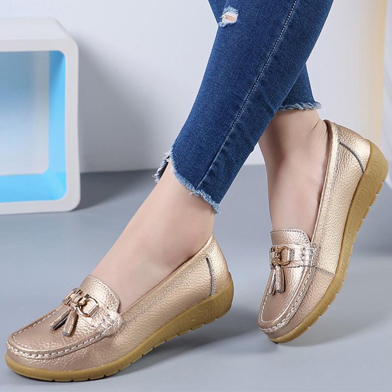 Fashion Women Shoes Women Sports Shoes With Low Heels Loafers Slip On Casual Sneaker Zapatos Mujer White Shoes Female Sneakers Tennis