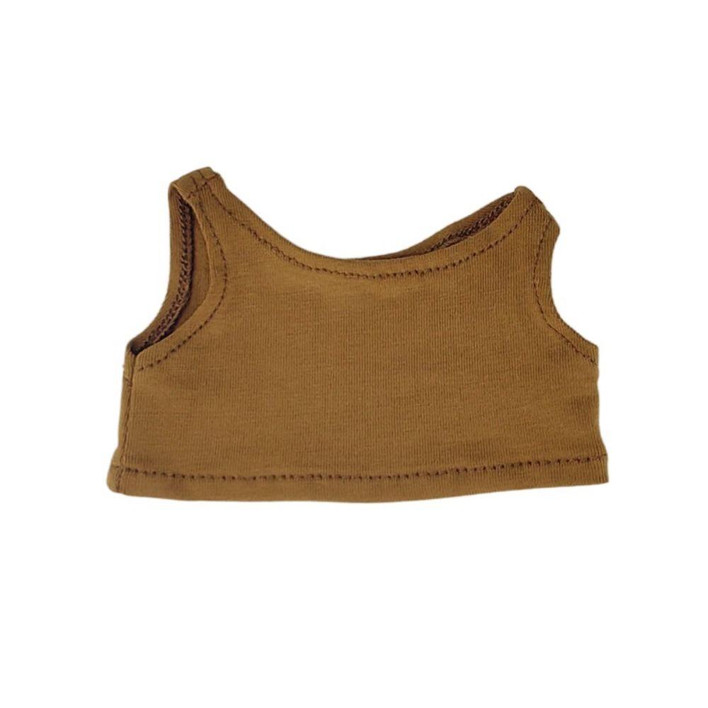 Одежда для кукол своими руками 10 см безрукавка футболка подарочная кукольный жилет хлопковая мягкая кукла