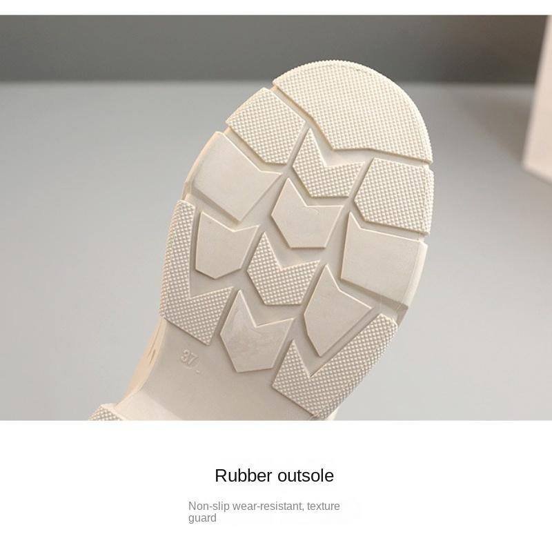 Женские модные зимние новые стильные бархатные хлопковые туфли в британском стиле на толстой подошве, женская обувь, увеличивающая рост