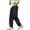 Dingfengbaoluo Men's Sports Casual Pants, Summer Outdoor Tactical Straight-Leg Loose-Fit Fashionable Versatile Trousers, 29033 Black 4XL