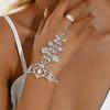Luxury Rhinestone Finger Bracelet: Nightclub Fashion Women's Diamond Hand Chain
