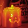 Button Batteries Halloween Jack-O-Lantern Plastic LED Night Light Pumpkin Lantern  Men
