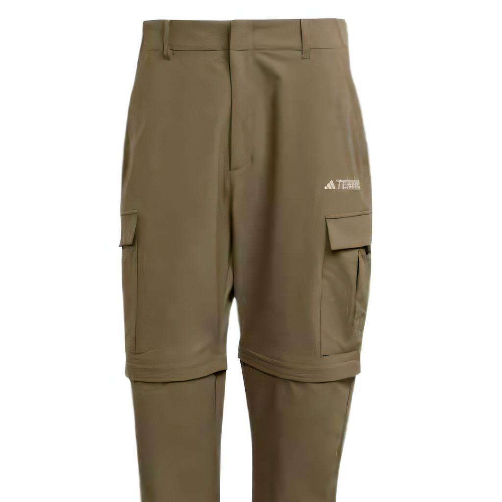 adidas Terrex SS25 Модные Универсальные Классические Спортивные Длинные Брюки Мужские Брюки Оливково-зеленые JD3485
