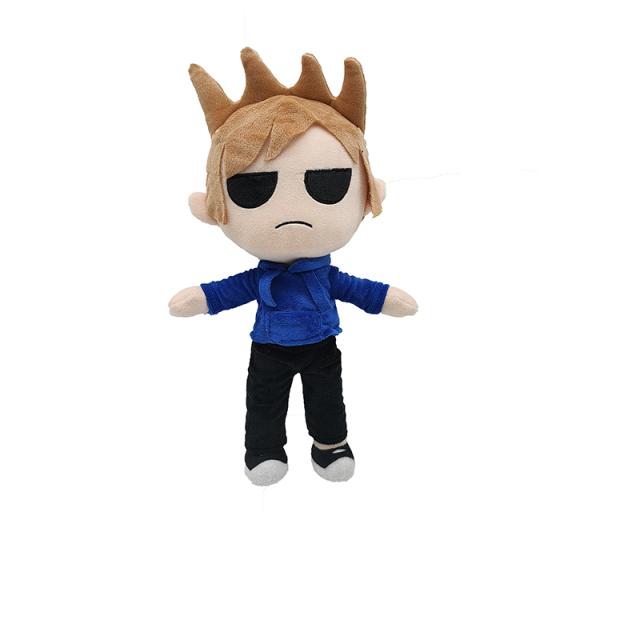 Аниме Eddsworld Плюшевая Мультяшная Кукла Декор для Дома Мягкая Набивная Игрушка Рождественский Подарок Для Детей