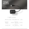 Автомобильная система контроля давления в шинах TPMS с USB и 4 внешними датчиками для Android автомобильного DVD