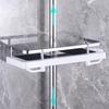 Shower Storage Holder Rack Bathroom Shelf Shampoo Tray Stand Floating Shelf