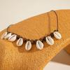 Hot Selling Summer New Seaside Vacation Bohemian Style Shell Pendant Necklace for Women's Jewelry Simple Fashionable Pendant Collarbone Necklace