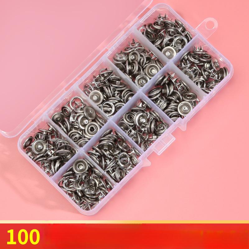 Набор из 5 инструментов для установки пятилапчатых пряжек, бесшовная застежка для детской одежды, пряжка-гвоздик, невидимая кнопка, скрытая пряжка, пряжка-подкладка