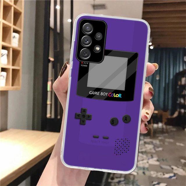 Мягкий чехол для телефона Gameboy Boy Game для Samsung Galaxy A52 A53 A12 A13 A22 A23 A32 A33 A72 A73 5g A02s A03s A50s с узором